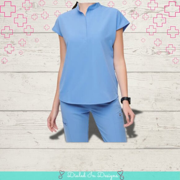 FIGS Scrub Top | Rafaela Oversized Top | Women’s M | Ceil - Picture 1 of 1